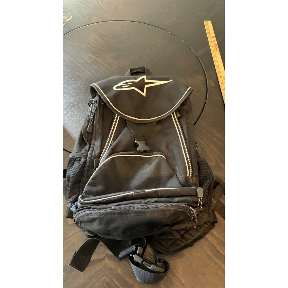 Alpinestars Backpack Unisex One Size Black Good Racing Ahead Moto Gear